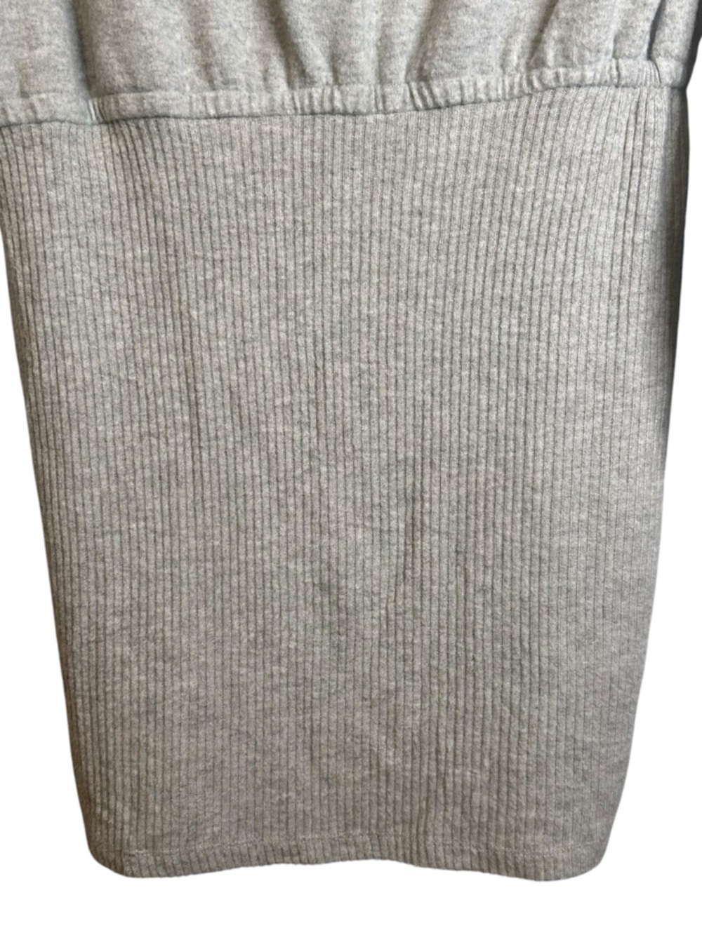 Free People Beach Last Call Mini Dress Gray Medium Slouchy OB1245568 Cozy Soft - Picture 4 of 13